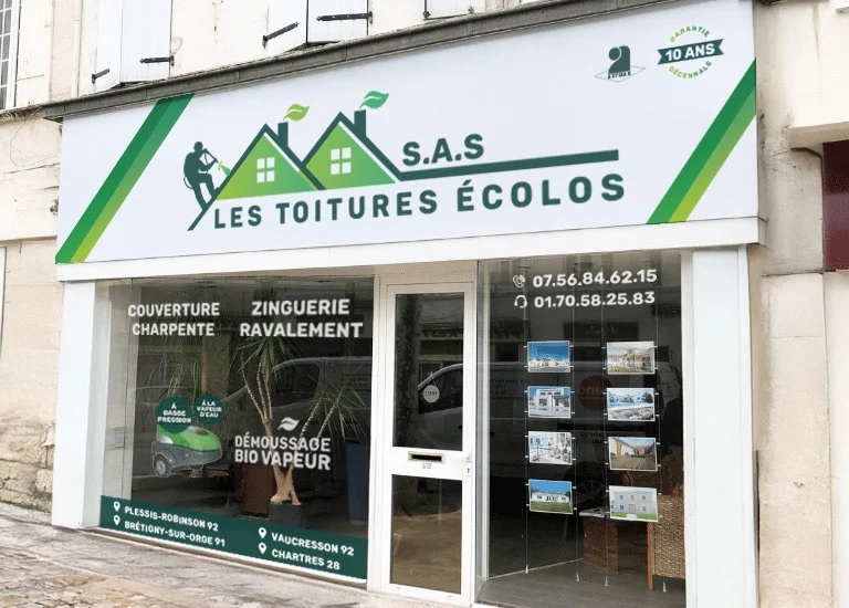 Entreprise de couverture Les Toitures Écolos Le Plessis-Robinson 92